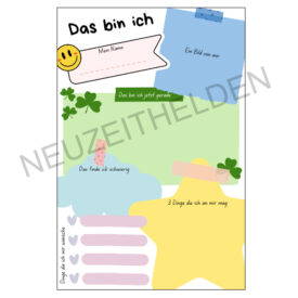 Das bin ich - Selbstreflektion